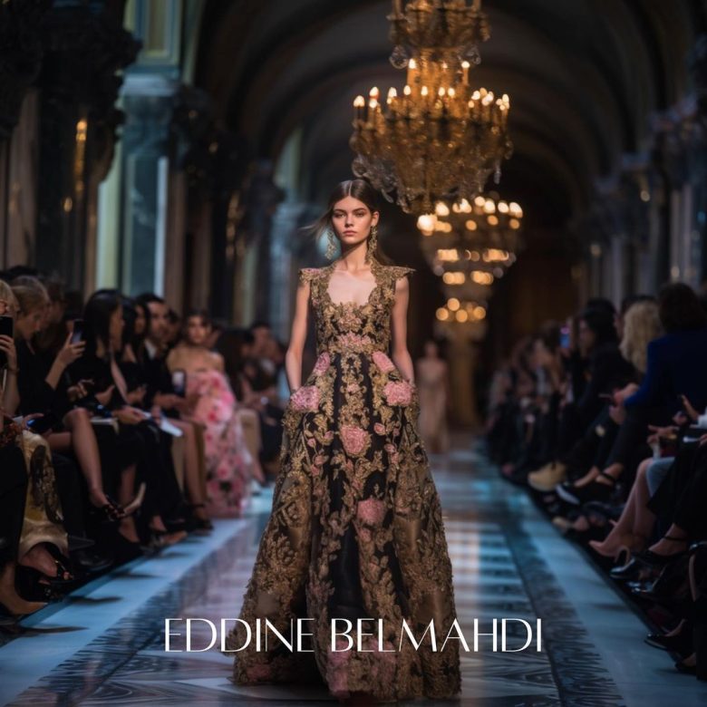 • EL ASNAM • Robe haute couture inspirée de la Blouza Oranaise • Haute couture collection 2024 by Eddine Belmahdi Paris. #pfw #blouza #hautecouture #eddine_belmahdi (1)